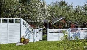 Der Decora Zaun Ist In 6 Verschiedenen Grossen Erhaltlich Und Hat Somit Eine Grosse Gestaltungsvielfalt Der Zaun Ist Farbgrundier Haus Und Garten Zaun Vorgarten