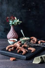 Schoko Chai Kipferl Glutenfrei Und Vegan Rezept Gesunde Weihnachtsrezepte Milchfreie Rezepte Weihnachtsrezepte