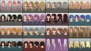 Artmatic voyager (am3d.) autocad drawing (.dwg). 3d Anime Hairstyle Collection 1 Cgtrader
