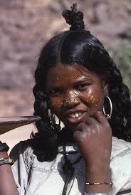 Maquillage Touareg Tenere Desert Niger Curly Hair Women Melanin Beauty African Hairstyles