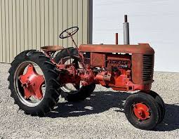 Image result for Vermillion Red 1952 Tractor