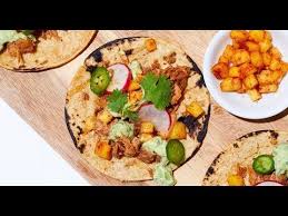 Stir in sour cream mixture. Spice Up Taco Night With Tuna This Pantry Staple Goes Glam With Bold Spices And Avocado Crema Shop Ingredients Healthy Tuna Recipes Fish Tacos Recipe Recipes