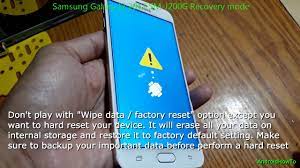 This mod fixes that, all while enabling a secure camera on the lockscreen . Samsung Galaxy J2 2017 Sm J200g Recovery Mode Youtube