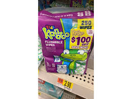 These wipes have a ripple texture, . Kids Kandoo Flushable Wipes Sensitive 250 Ct Ingredients And Reviews