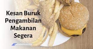 Peranan makanan segera dengan penyakit kronik. Kesan Buruk Pengambilan Makanan Segera Terhadap Kesihatan
