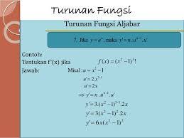 Soal ulangan harian matematika kelas xi semester 2. Contoh Soal Matematika Turunan Fungsi Aljabar Kelas Xi Sma Smk Kurikulum 2013 Dan Pembahasannya Kumpulan Soal Ujian