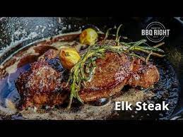 Youtube Elk Steak Elk Meat Recipes Cooking Venison Steaks