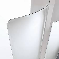 Glas Italia Prism Partition Screen - Curved Mirror Glass ...