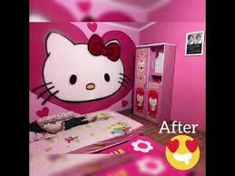Pusat grosir online mainan anak murah. Desain Kamar Tidur Hello Kitty Sederhana Dengan Airbrush Youtube
