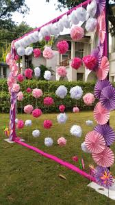 Plus, discover talented designers and tastemakers from around the world. Diy Decor Ideas For A Fun Wedding Celebration Paper Decorations Stage Decorations Paper Flowers