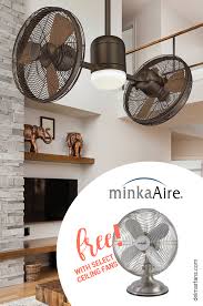 As demonstrated with their series of outdoor ceiling fans, an al fresco lifestyle no longer has to mean comfort at the expense of style. Receive A Free Minka Aire Retro Ii Desk Fan With Select Minka Aire Ceiling Fans Plus Free Shipping Whil Modern Ceiling Fan Ceiling Fan Minka Aire Ceiling Fans