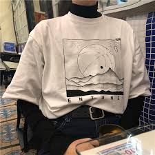 Itgirl Shop Aesthetic Clothing Aesthetic Outfits Cute Outfits Check out our soft grunge clothing selection for the very best in unique or custom, handmade pieces from our odezhda shops. futuristic landscape basketball print white loose t shirt