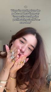 Best compliment ever? #ijustdieinyourarmstonight #police #fyp #jokes  #jewelry #ringstack