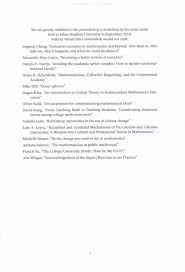 Professional norms in Mathematics, September 20-22, 2019