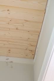 Maybe you would like to learn more about one of these? How To Easily Plank A Textured Ceiling Sincerely Marie Designs
