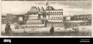 English fort bombay hi-res stock ...