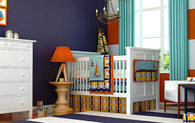 Nautical nursery ideas in crib bedding and a nautical theme in the nursery has long been a favorite for many families. Nautical Baby Bedding For A Sailboat Theme Baby Nursery Room For A Boy Or Girl