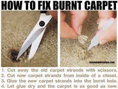 It is best to cut a piece of cardboard out a little bigger than the burn to use as a cutting template. Pin On Carpet Burn Repair