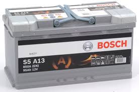 S5 A13 Bosch Agm Car Battery 12v 95ah Type 019 S5a13