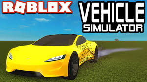 Tesla Roadster 2 0 In Vehicle Simulator Roblox Youtube