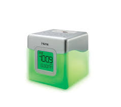 Press and hold the time set button for 2 seconds to enter clock setting mode. Ihome Ip18 Led Color Changing Dual Alarm Clock Speaker System For Iphone Ipod
