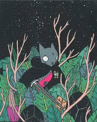 Cat In Jungle With Sword Really Cool Drawings Cute Art Trash Art