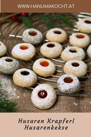 Husaren Krapferl Husarenkekse Auf Drei Arten Platzchen Backen Weihnachten Kochen Und Backen Platzchen Backen
