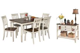 Whitesburg Dining Table And 6 Chairs With Storage Set Ashley Furniture Homestore Dining Table Storage Chair Ashley Furniture Homestore