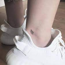 Sweet In 2021 Foot Tattoos Small Tattoos Angel Wing Ankle Tattoo