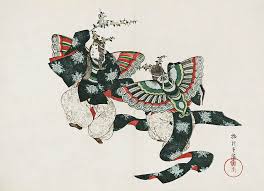 Check spelling or type a new query. Two Dancers In Butterfly Costumes Painting By Yanagawa Shigenobu