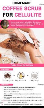 Apply the scrub on the area of cellulite. Pin On Health Wellness