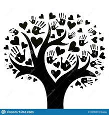 O Conceito Da Paz Da Unidade Da Amizade E Do Amor Ilustracao Stock Ilustracao De Preto Global 142090493