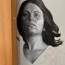 Here's the time-lapse I tried to capture of the under-painting work I did  today. I forgot to turn