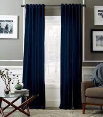 These Are The Curtains I Bought For My Home They Re Soooo Pretty I Love How Rich They Are Th Blue Curtains Living Room Curtains Living Room Blue Living Room