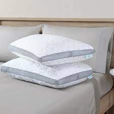 Amrapur Overseas Bamboo Pillow With Feather Touch Fill King Lowes Com Bamboo Pillow Pillows Foam Pillows