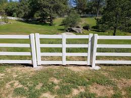 W split timber bamboo with black twine fence panel. Gallery Placerville Fence Installation Wood Fence Vinyl Fence Deer Horse Fence