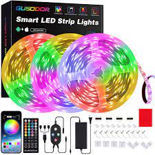Smart Led Lights For Bedroom Music Sync Rope Lights In 2021 Led Strip Lighting Led Lighting Diy Strip Lighting