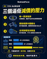 傳央視拒付20億世界盃天價轉播費疑不滿較上屆加價五成數億中國球迷恐無緣看直播【 @businessfocus.io 】【#BF社會熱話】  中國14億人將無緣觀看世界盃？距離美加墨世界盃開幕已不足40天，市場消息透露，國際足協（FIFA）對中國區世界盃轉播權開價高達3億美元（約23.4億港元  ...