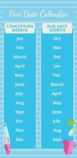 Due Date Calendar Due Date Calendar Baby Due Date Calendar Baby Calendar