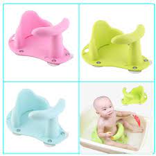 Adjustable baby bath seat safety bathtub bathing shower support fold net v. Baby Bathtub Seat With Suction Cups Hamkaw Baby Bath Chair For Tub For Sitting Up Anti Slip Safety Ring Seat For Infant Child Kids Green Amazon Ae Baby Products