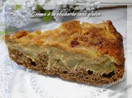 Gateau A La Rhubarbe Sans Gluten Farine De Teff Et Sarrasin Gateau Sans Gluten Sans Gluten Gateau Rhubarbe