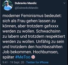€100th.* jan 27, 1995 in herceg novi, yugoslavia (republic). Schwerpunkt Antifeminismus Deutschlands Nervigste Antifeminist Innen Belltower News