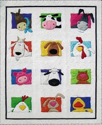 Animal Whimsy Applique Quilts Quilt Patterns Farm Animal Quilt