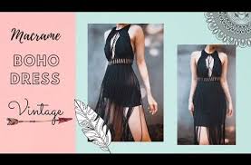 Fortunately, you can find countless viable options at spotlight. 2 Macrame Tutorial Boho Style Dress 2 Easy Vintage Diy Youtube Vintage Boho Dress Boho Style Dresses Boho Fashion