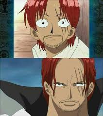 Shanks Before And After One Piece Drawing One Piece Anime One Piece Series