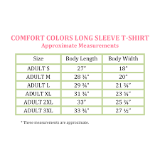 Full Monogram Comfort Colors Long Sleeve T Shirt Melon