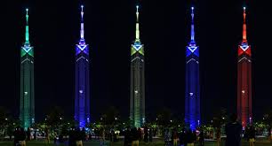 5人にありがとう 福岡タワー「嵐」色ペンライトに ファン発案