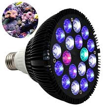 Kingbo 18w Led Aquarium Light Bulb Par38 E27 6 Band Full Spectrum For Coral Reef Fish Tank Plant Growt Aquarium Lighting Led Aquarium Lighting Fish Tank Lights