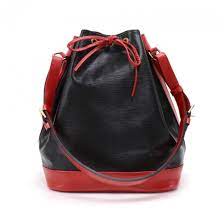 What types of products are made by louis. Louis Vuitton Vintage Louis Vuitton Noe Large Red Black Vio Epi