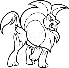 You can use our amazing online tool to color and edit the following pyroar coloring pages. Pyroar Pokemon Coloring Page
